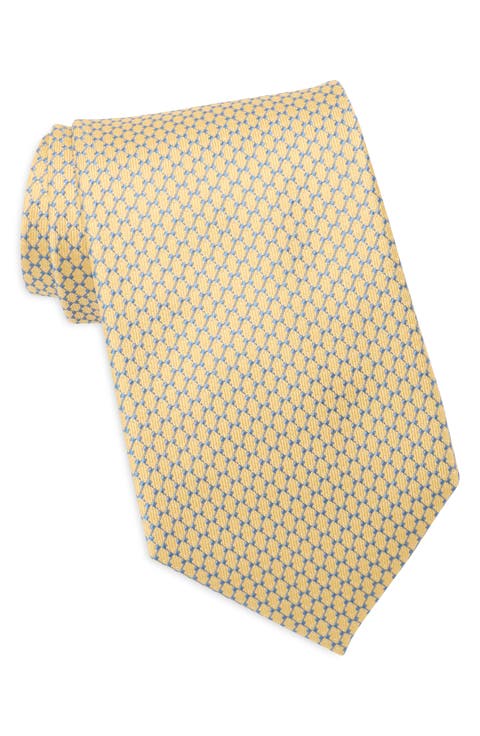 Geo Neat Silk Blend Tie