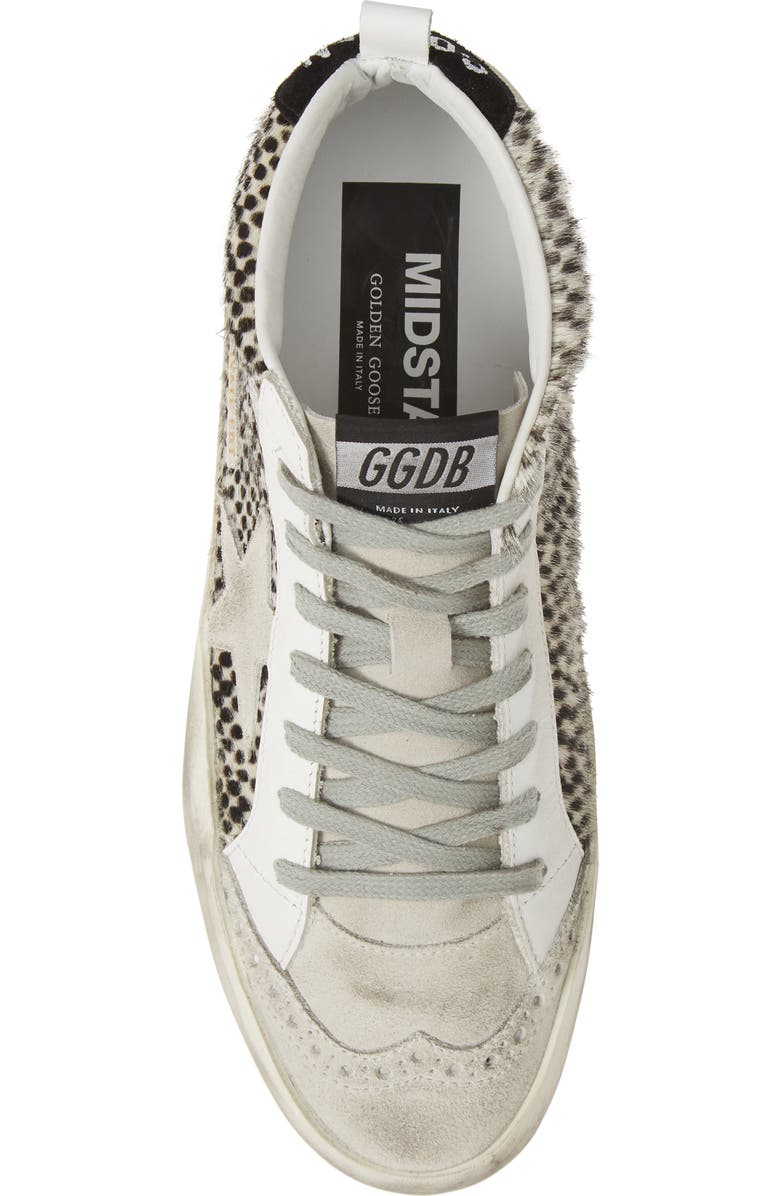 Golden Goose Midstar Genuine Calf Hair Sneaker, Alternate, color,