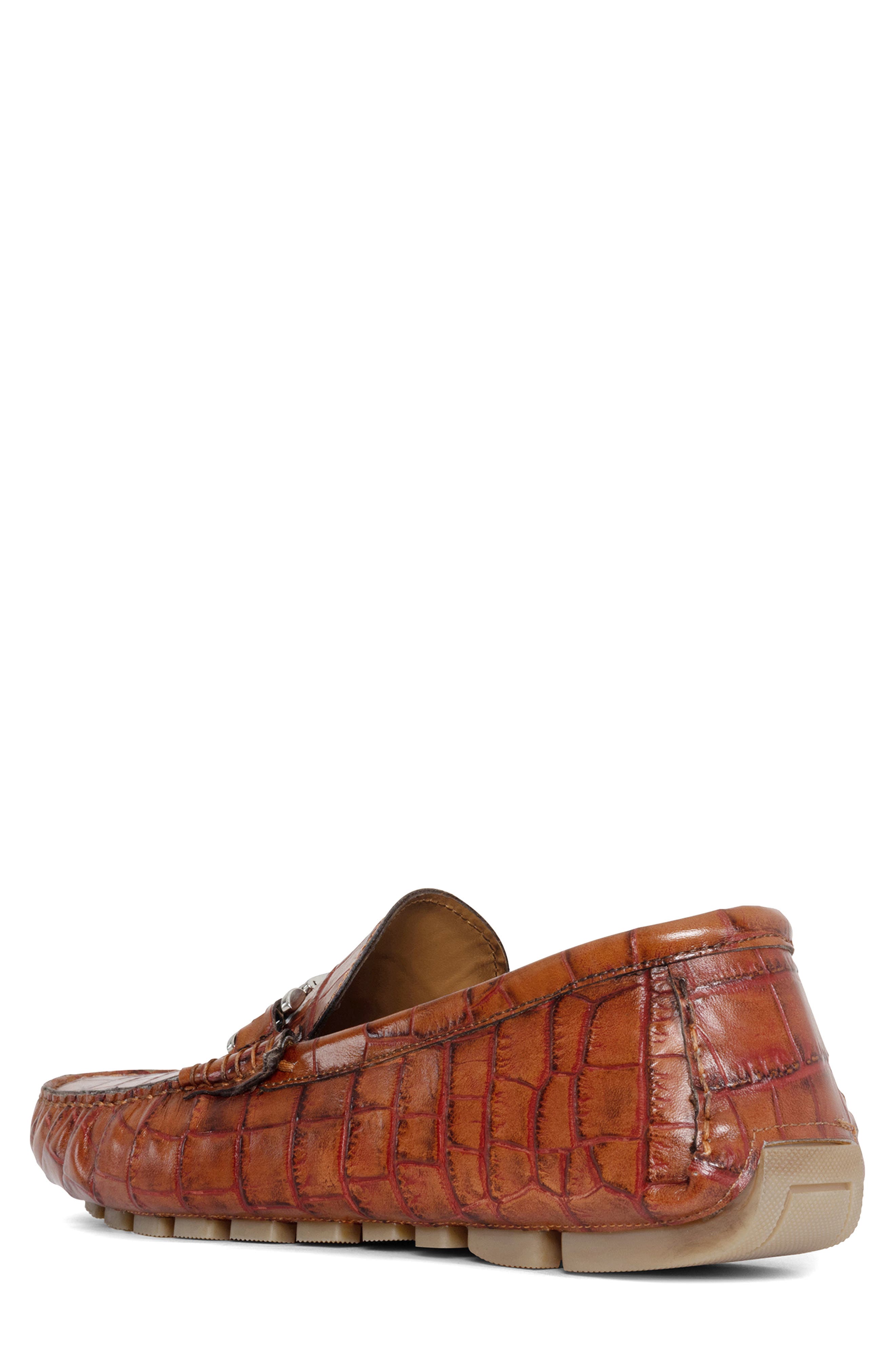 Donald Pliner Basilio Driving Shoe, Alternate, color, Cognac