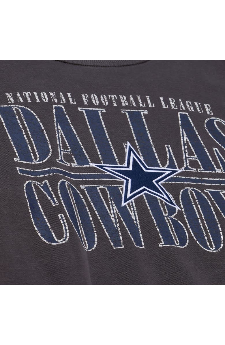 Mitchell & Ness Men's Mitchell & Ness Black Dallas Cowboys Downtown Collection Fleece Sweatshirt, Alternate, color, Black