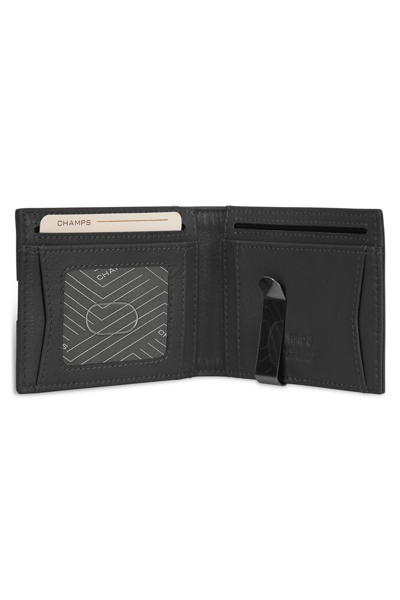Bifold Wallet with Money Clip, Alternate, color, BLACK