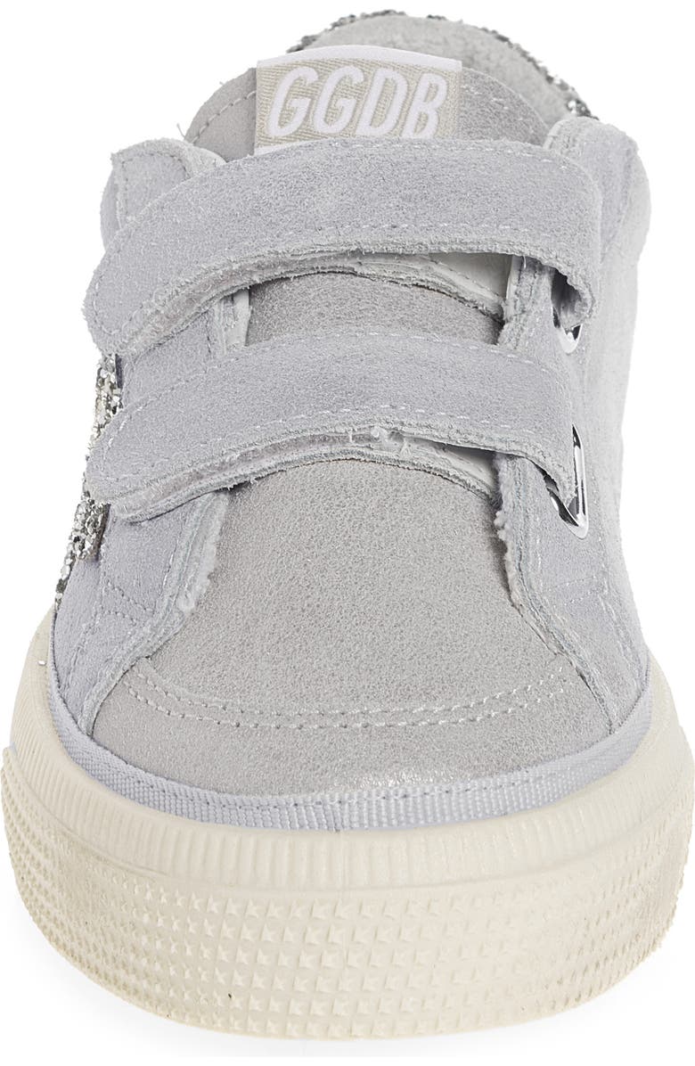 Golden Goose May School Sneaker, Alternate, color, Platinum