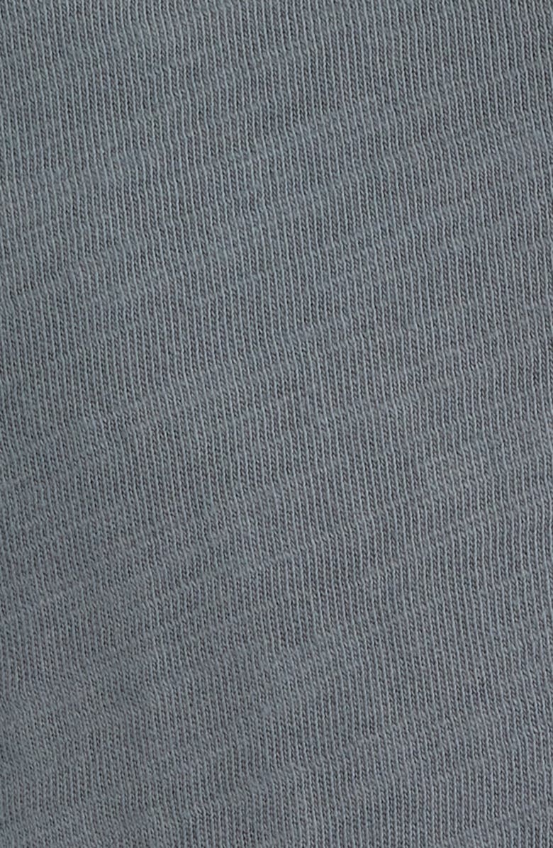 rag & bone Classic Short Sleeve Henley, Alternate, color, Slate Grey