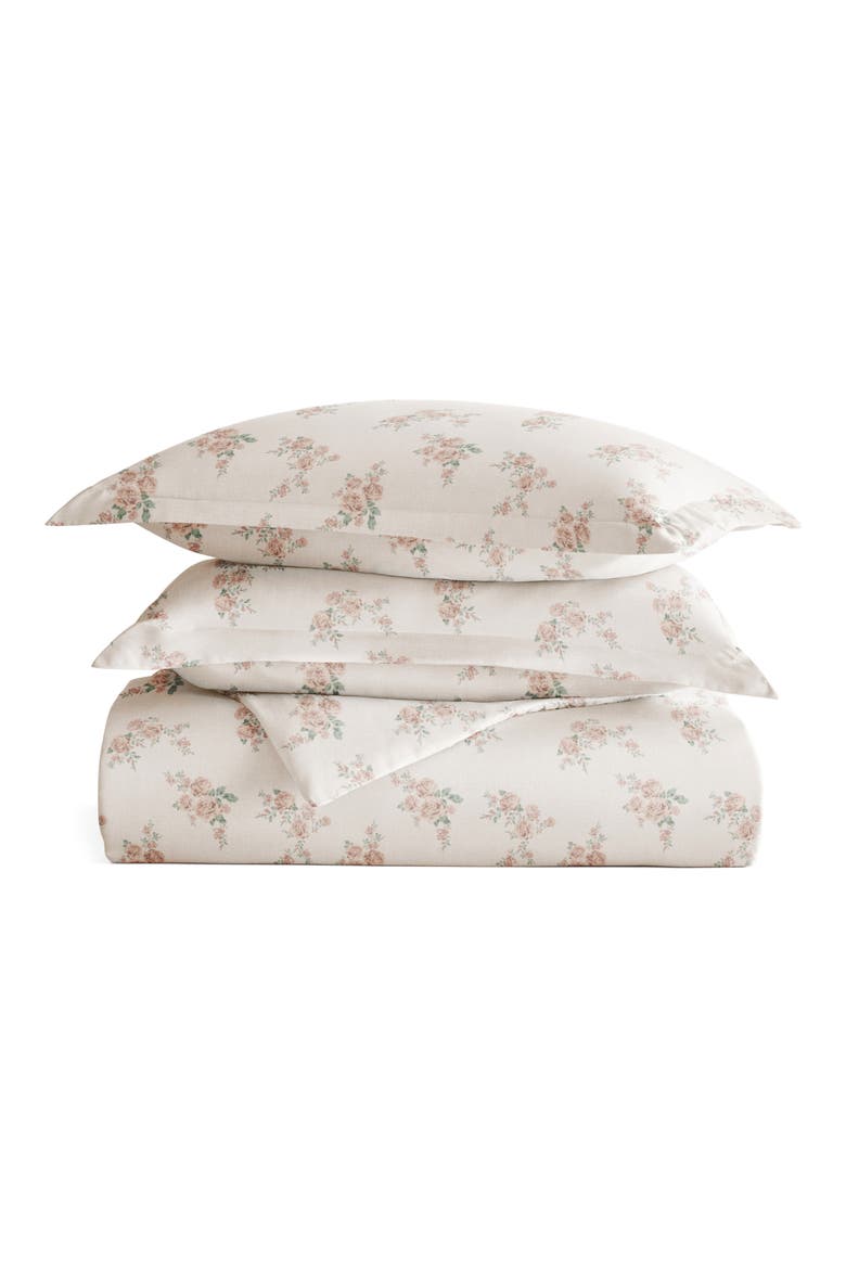 Patterned Duvet Set, Main, color, ROSE