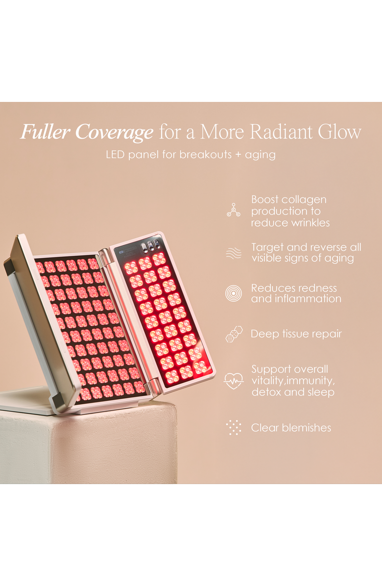 Project E Beauty Alora | Age Renewal LED Light Therapy Panel, Alternate, color, White