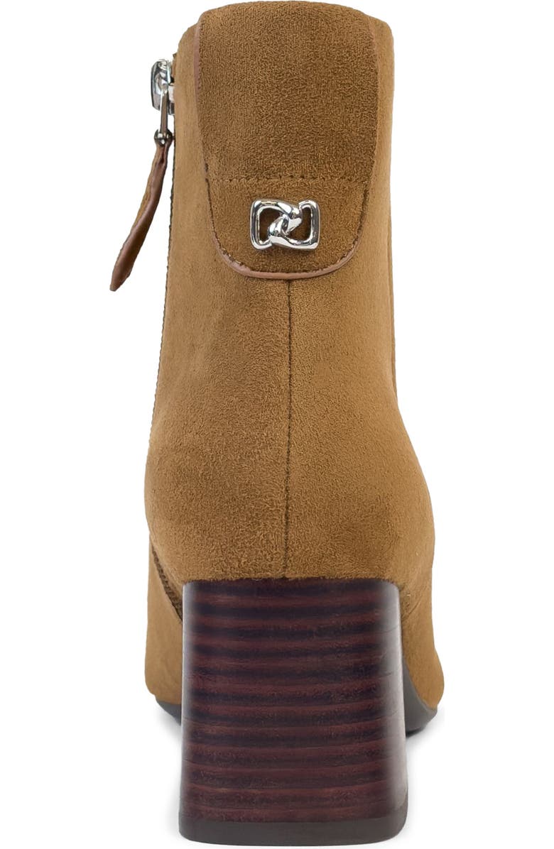 Aerosoles Enoch Pointed Toe Bootie, Alternate, color, Tobacco Faux Suede