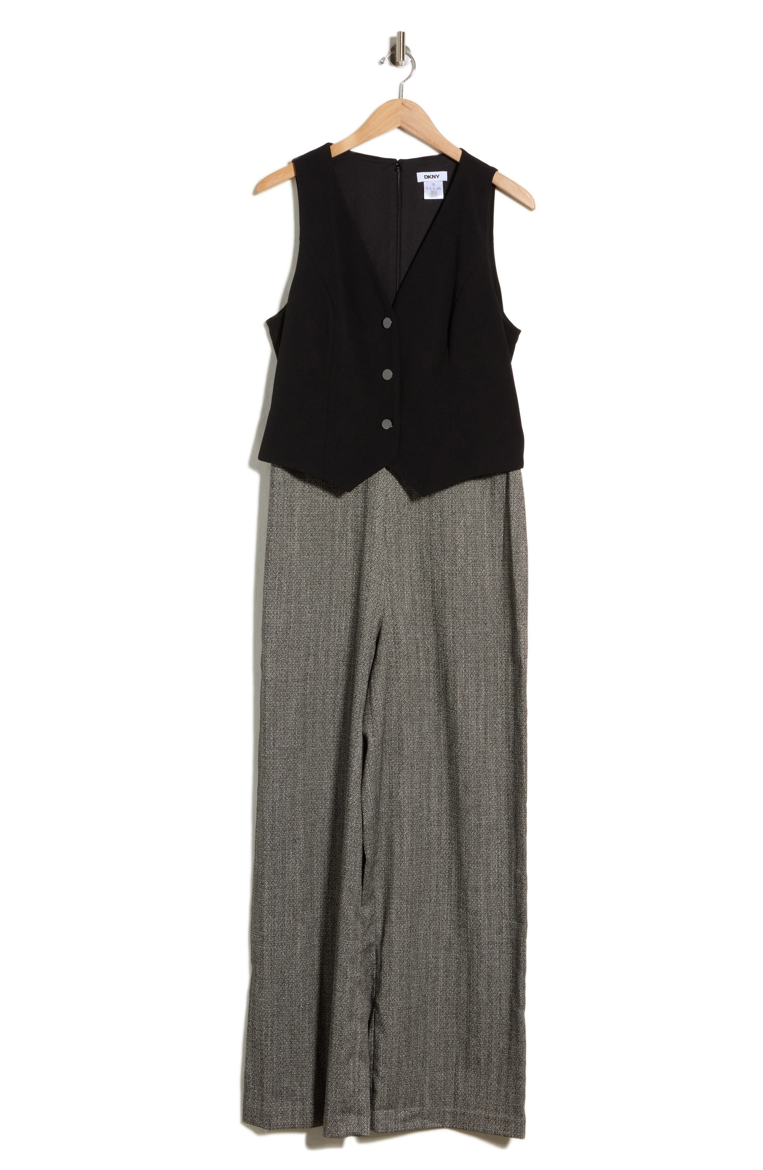 Mixed Media Jumpsuit