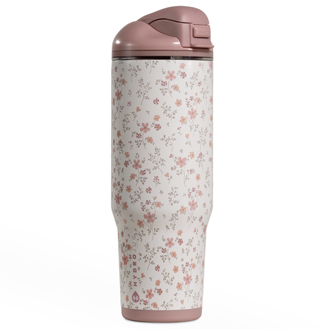 Ease2o 40oz Insulated Stainless Steel Water Bottle With Dual Sip & Chug Lid