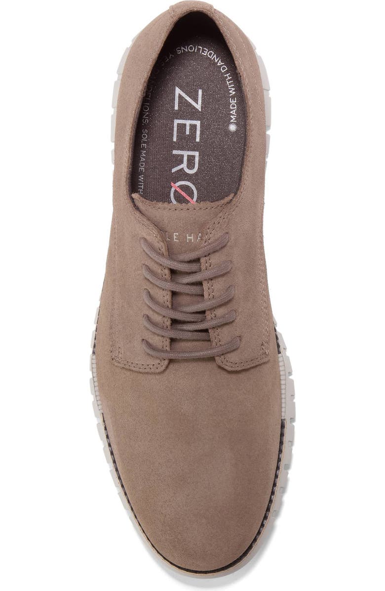 Cole Haan ZeroGrand Remastered Plain Toe Derby, Alternate, color, Lava Suede/ Drizzle