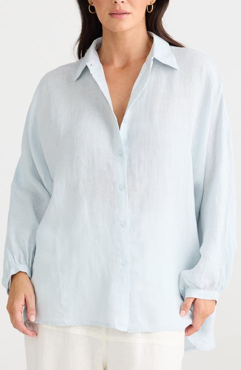 Monty Woven Linen Shirt