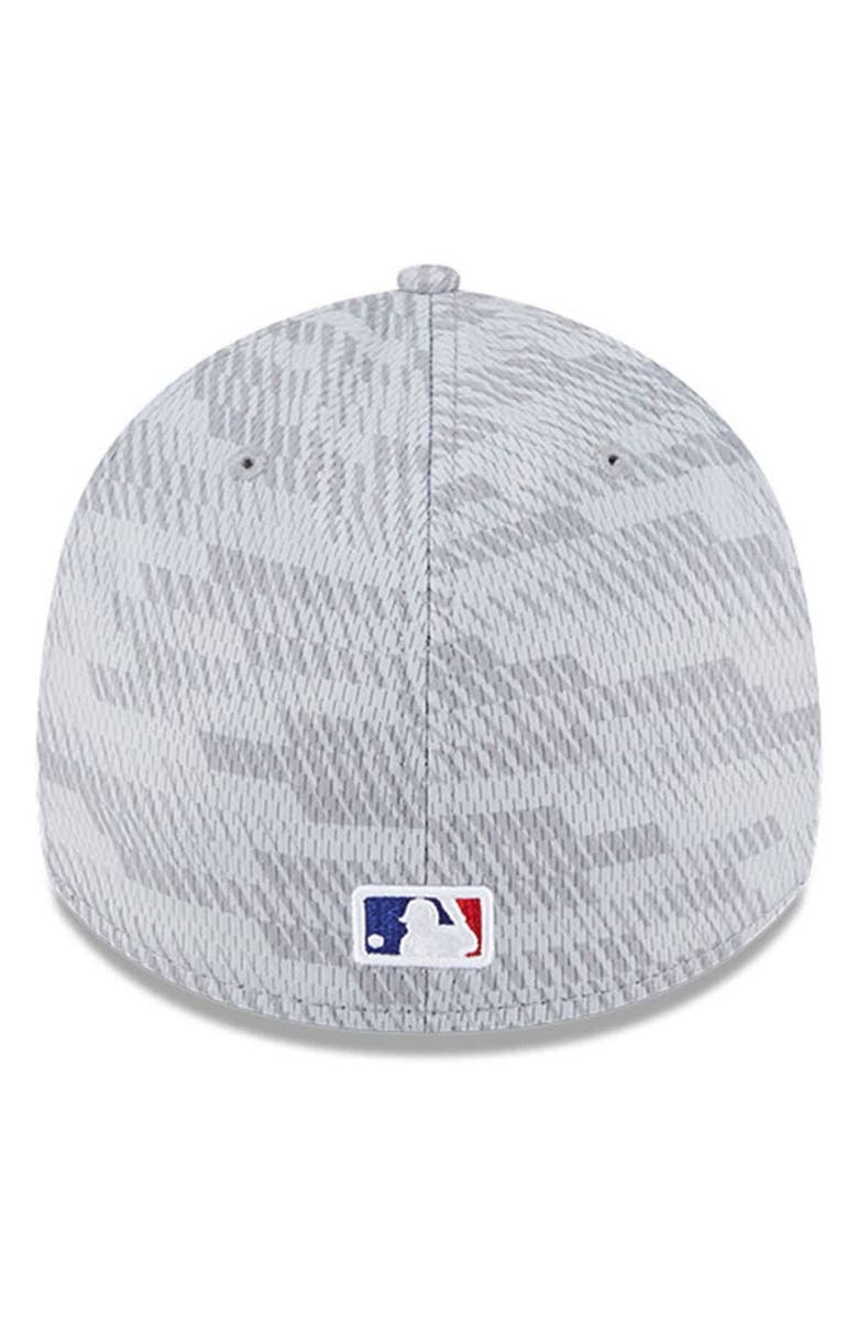 New Era Men's New Era Gray Los Angeles Dodgers 2025 MLB Clubhouse 39THIRTY Flex Hat, Alternate, color, 