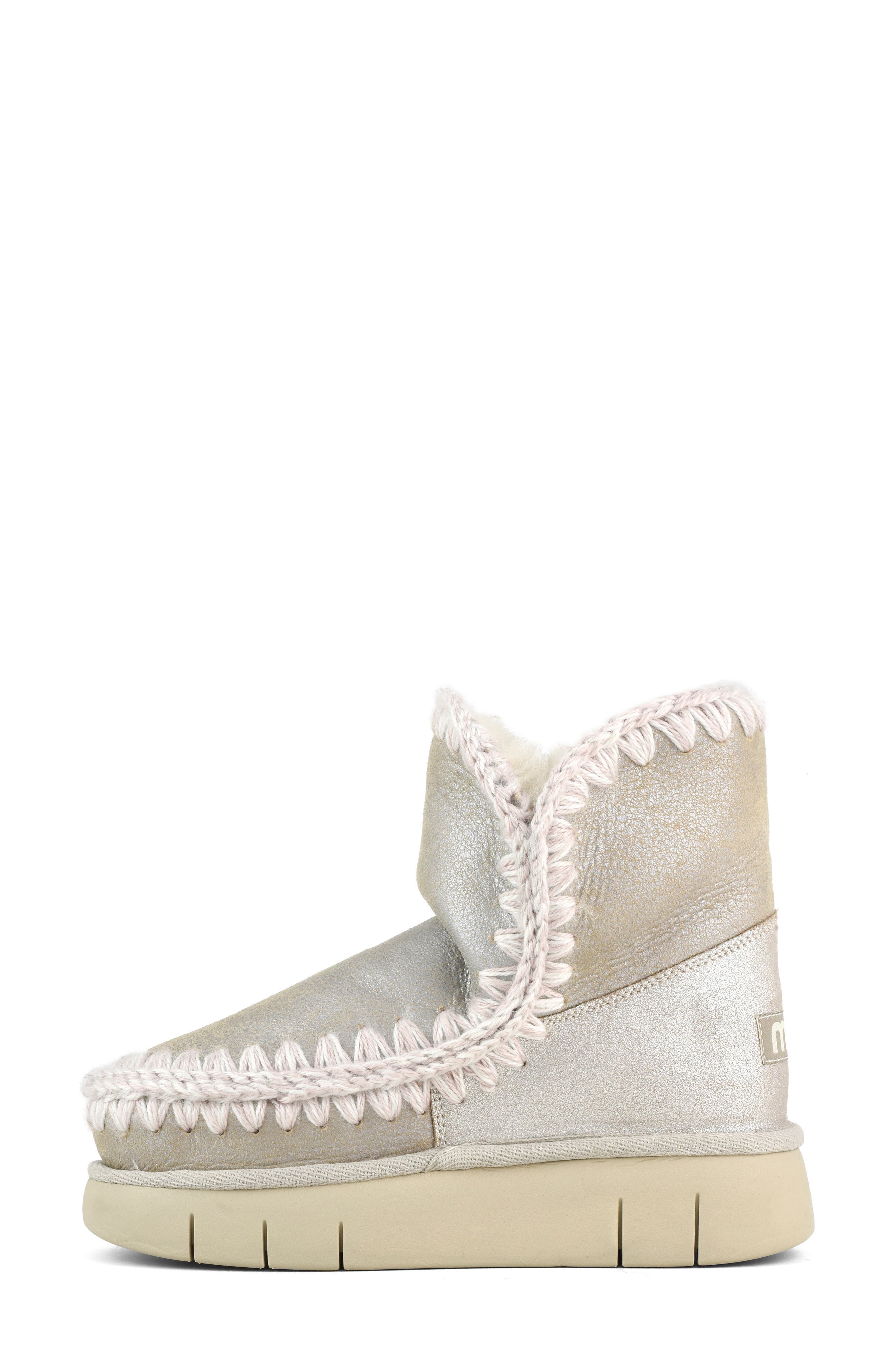 Mou Bounce Genuine Shearling Boot (Women) | Nordstrom