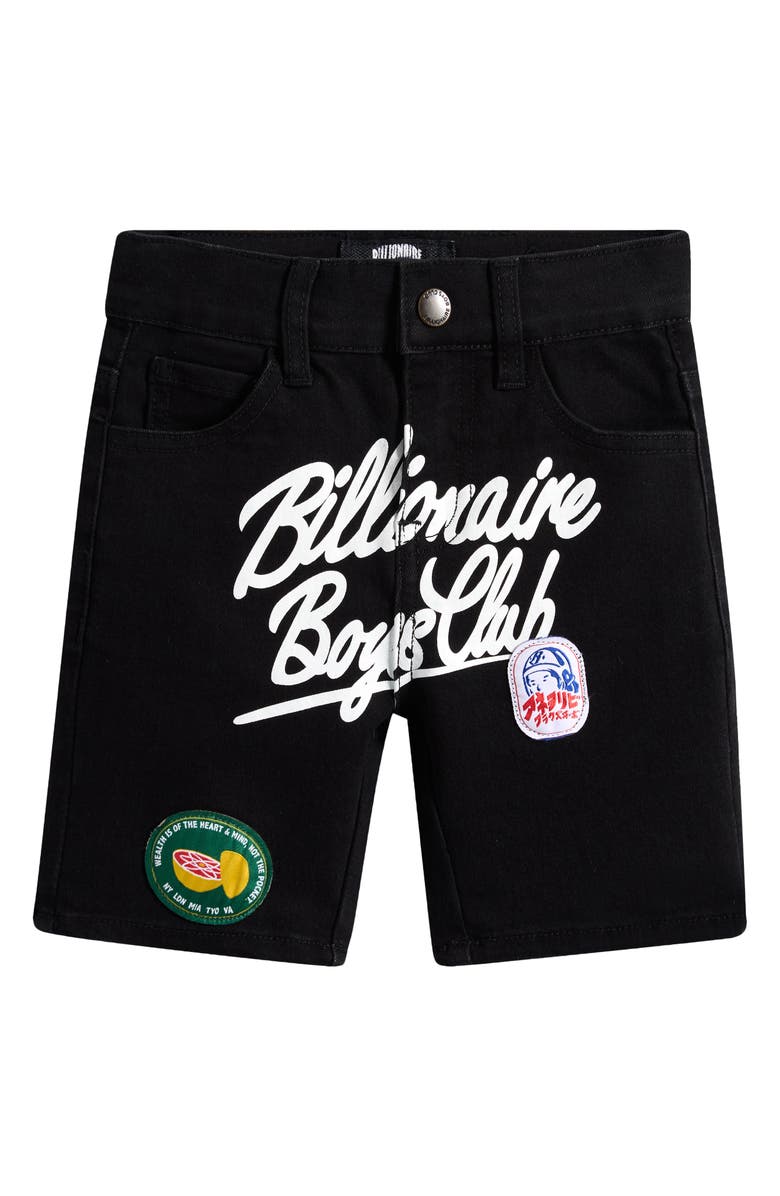 Billionaire Boys Club Kids' Pomelo Denim Shorts, Main, color,