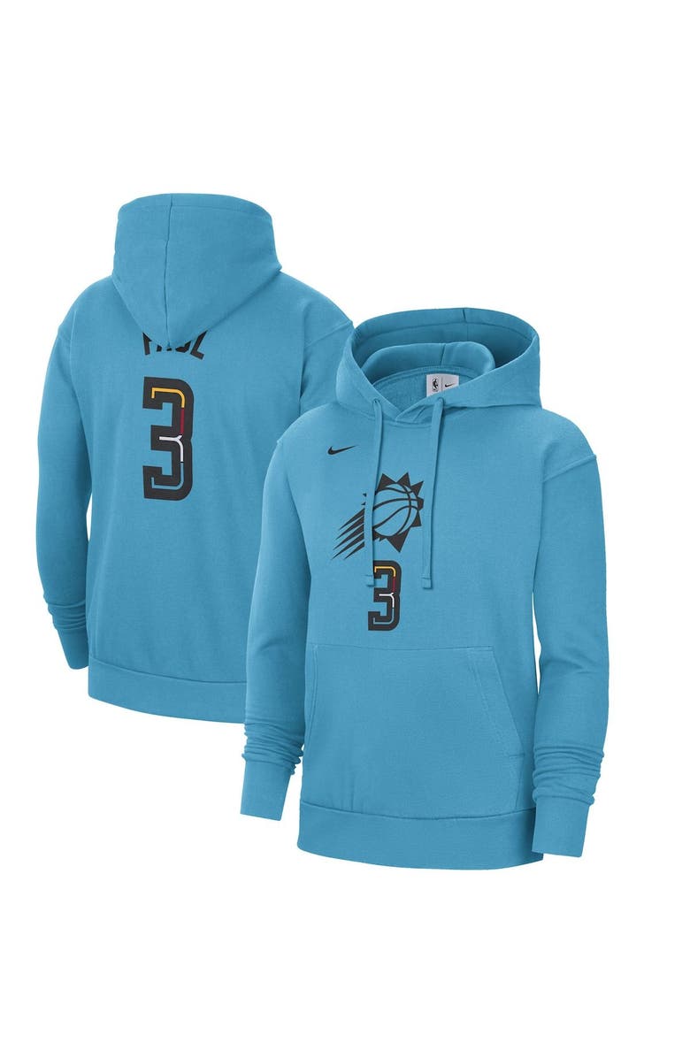 Nike Men's Nike Chris Paul Turquoise Phoenix Suns 2022/23 City Edition Name & Number Pullover Hoodie, Main, color, 