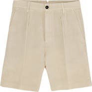Fortela Beachshort Linen Short with Pleats