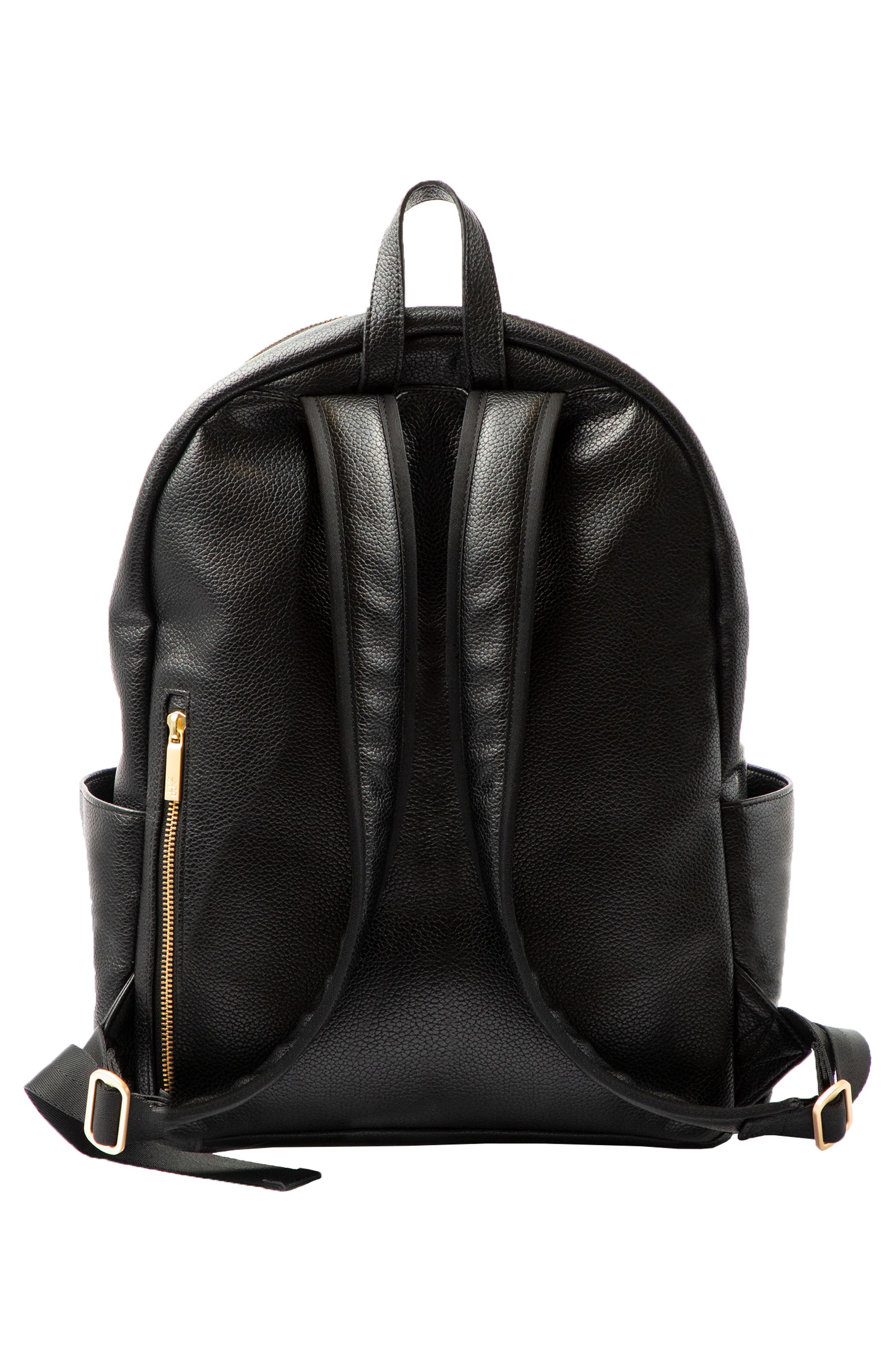 Freshly Picked Classic City Pack Faux Leather Diaper Bag, Alternate, color, 