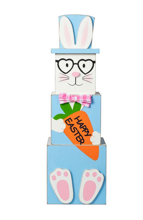 24"H Double Sided Wooden Porch Decor Easter and July 4th