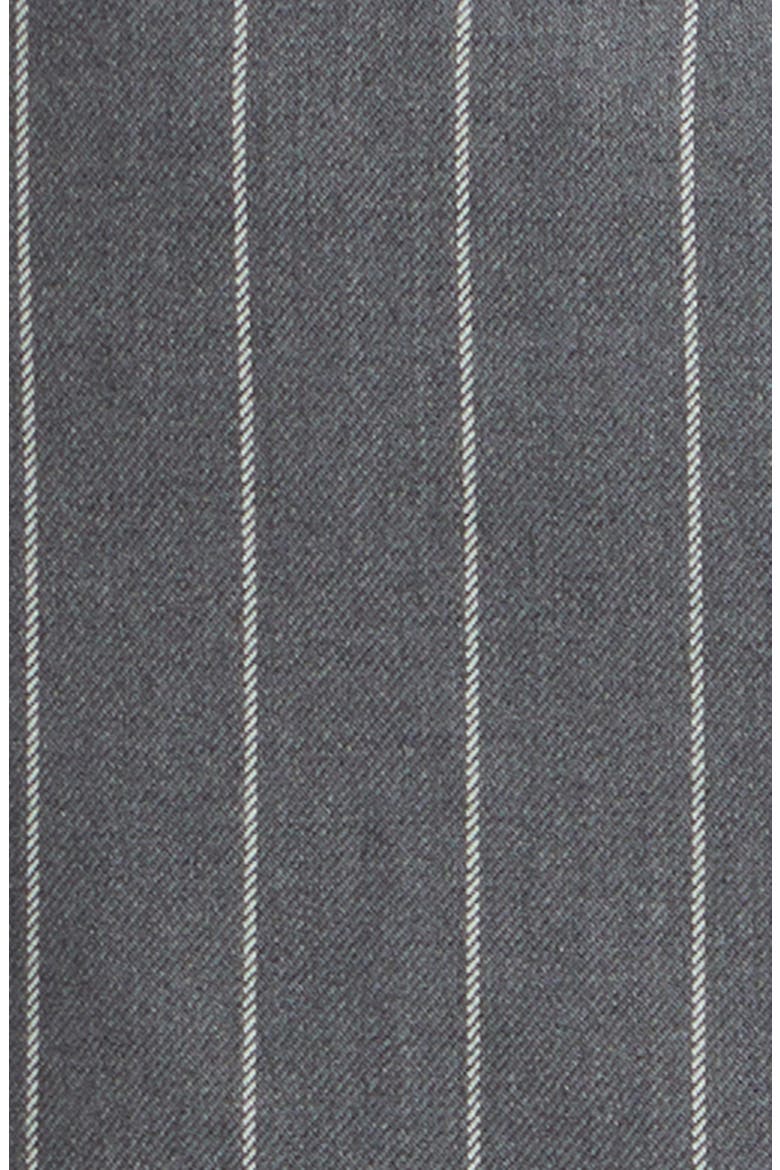 Fit 1 Stripe Backstrap Wool Trousers, Alternate, color, MEDIUM GREY