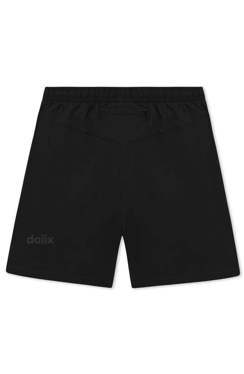 Dalix Mens Ghost Midweight Active Short, Alternate, color, Black