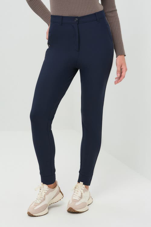 Anatomie Cozy Juniper Fleece Lined Jogger Pant In Blue
