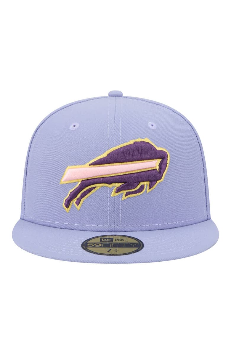New Era Men's New Era Light Purple Buffalo Bills Lavender Bloom 59FIFTY Fitted Hat, Alternate, color, Light Purple