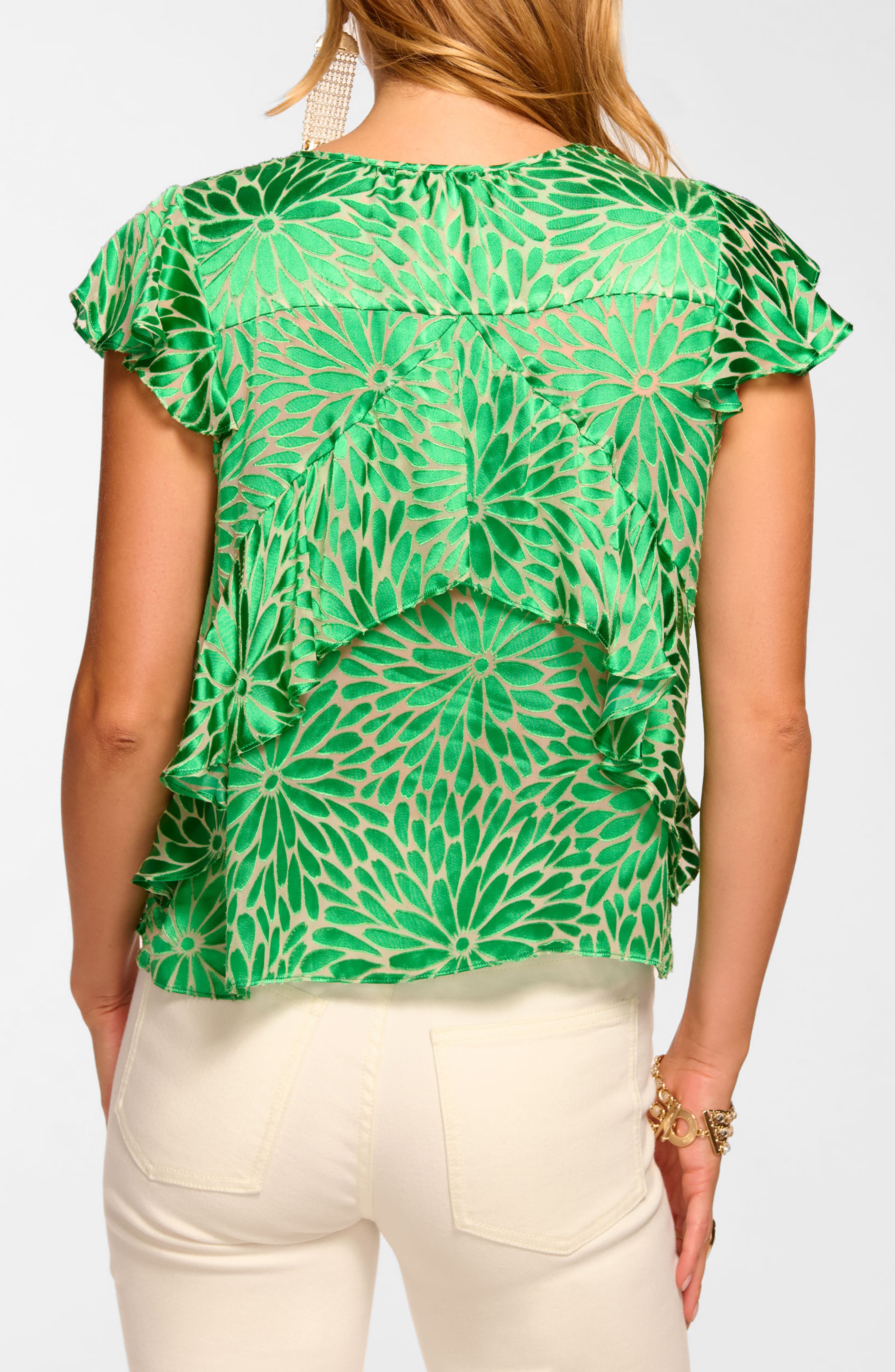 Julianne Ruffle Top - image 2