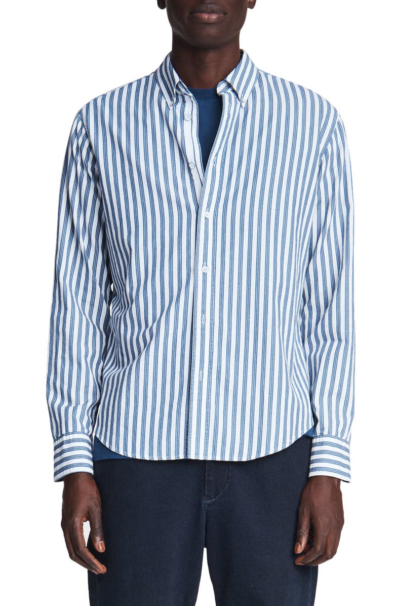 rag & bone Fit 2 Tomlin Slim Fit Stripe Button-Down Shirt, Main, color,