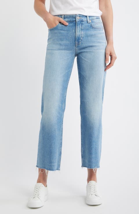 Kick Flare Crop Jeans