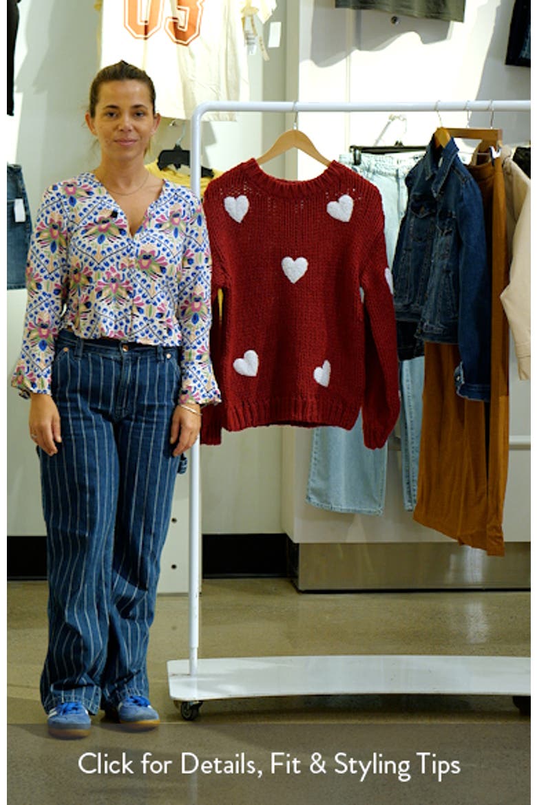 Heart On My Sleeve Sweater video