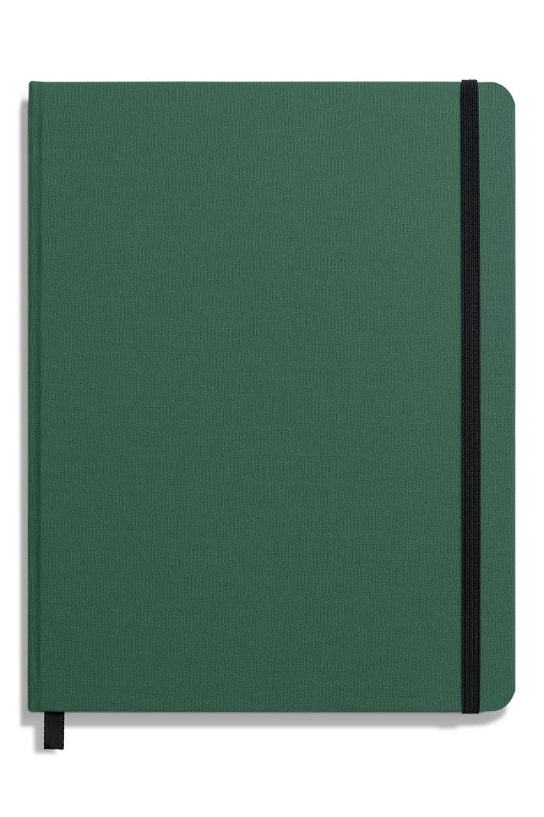 Large Hardcover Ruled Journal, Main, color, FERN