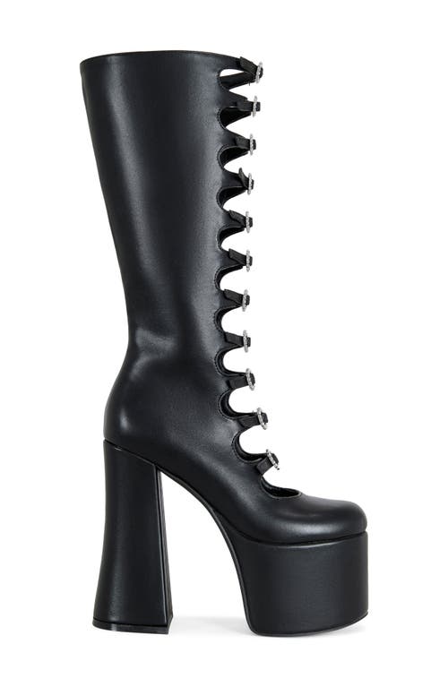 Azalea Wang Tomlin Platform Boot In Black