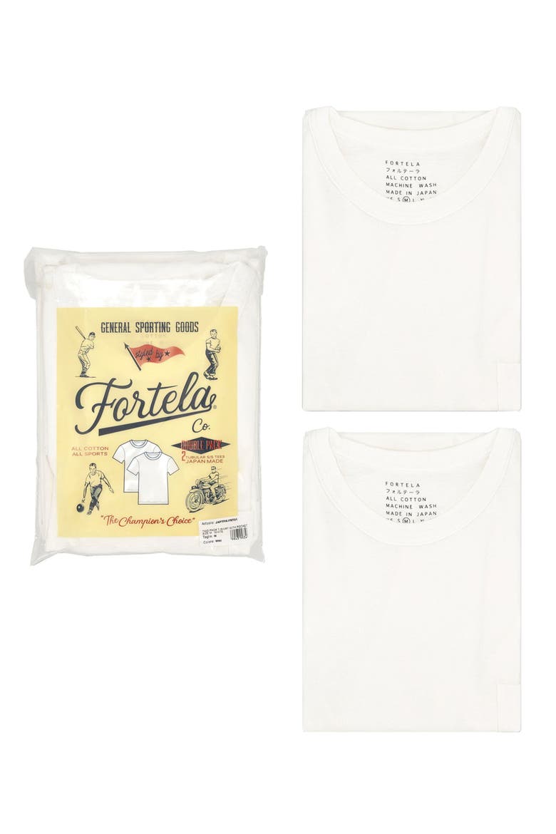 Japtpk Tubular Pocket Double-Pack T-Shirt, Alternate, color, WHITE