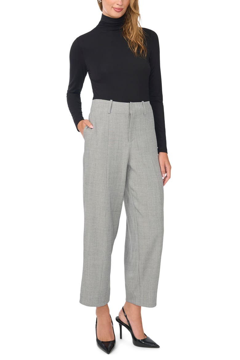 Ankle Wide Leg Pants, Alternate, color, GREY HEATHER