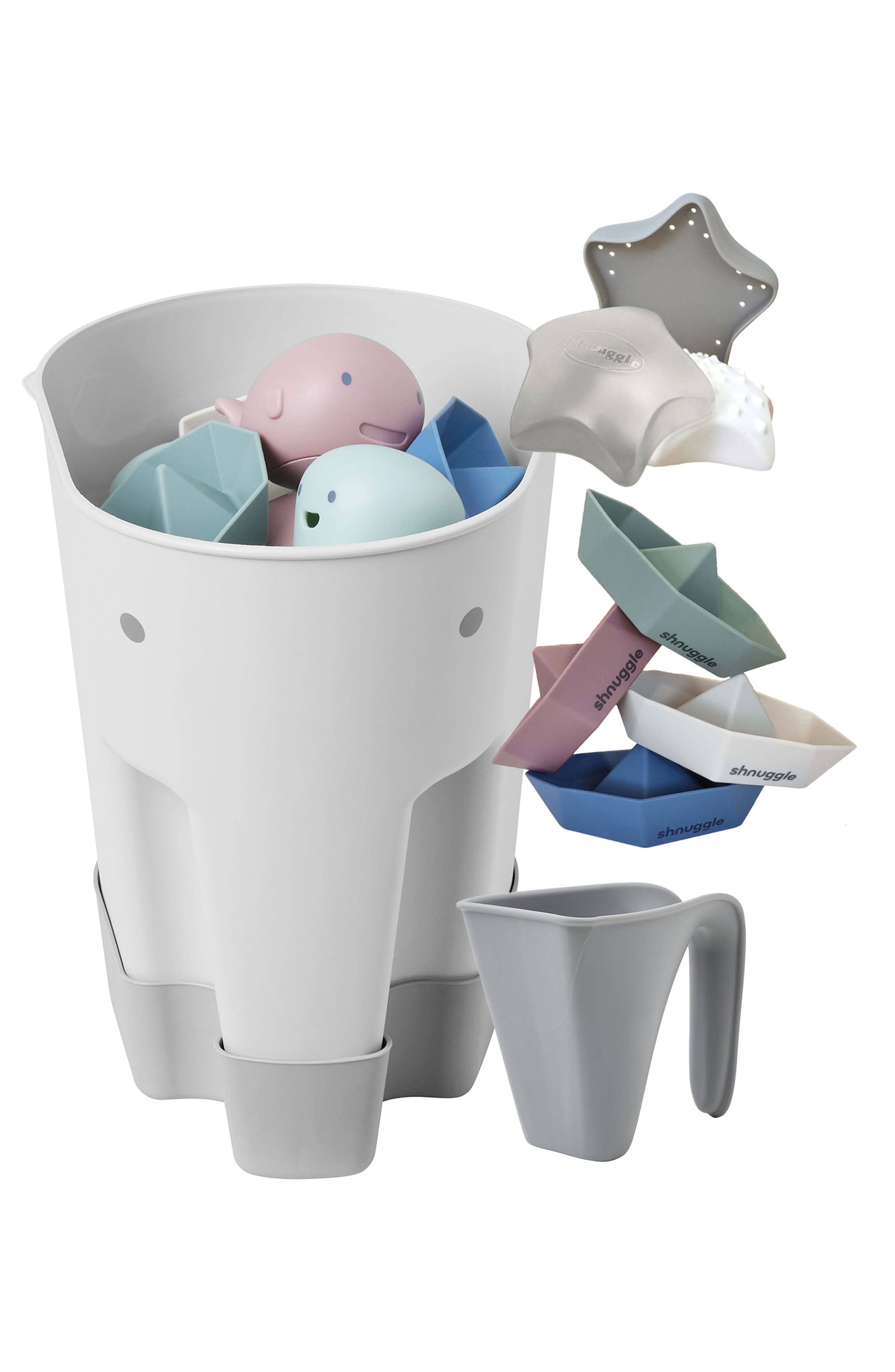 SHNUGGLE Bath Accessories Bundle in Grey 