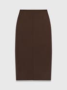 The Fold Oliena High Waisted Pencil Midi Skirt