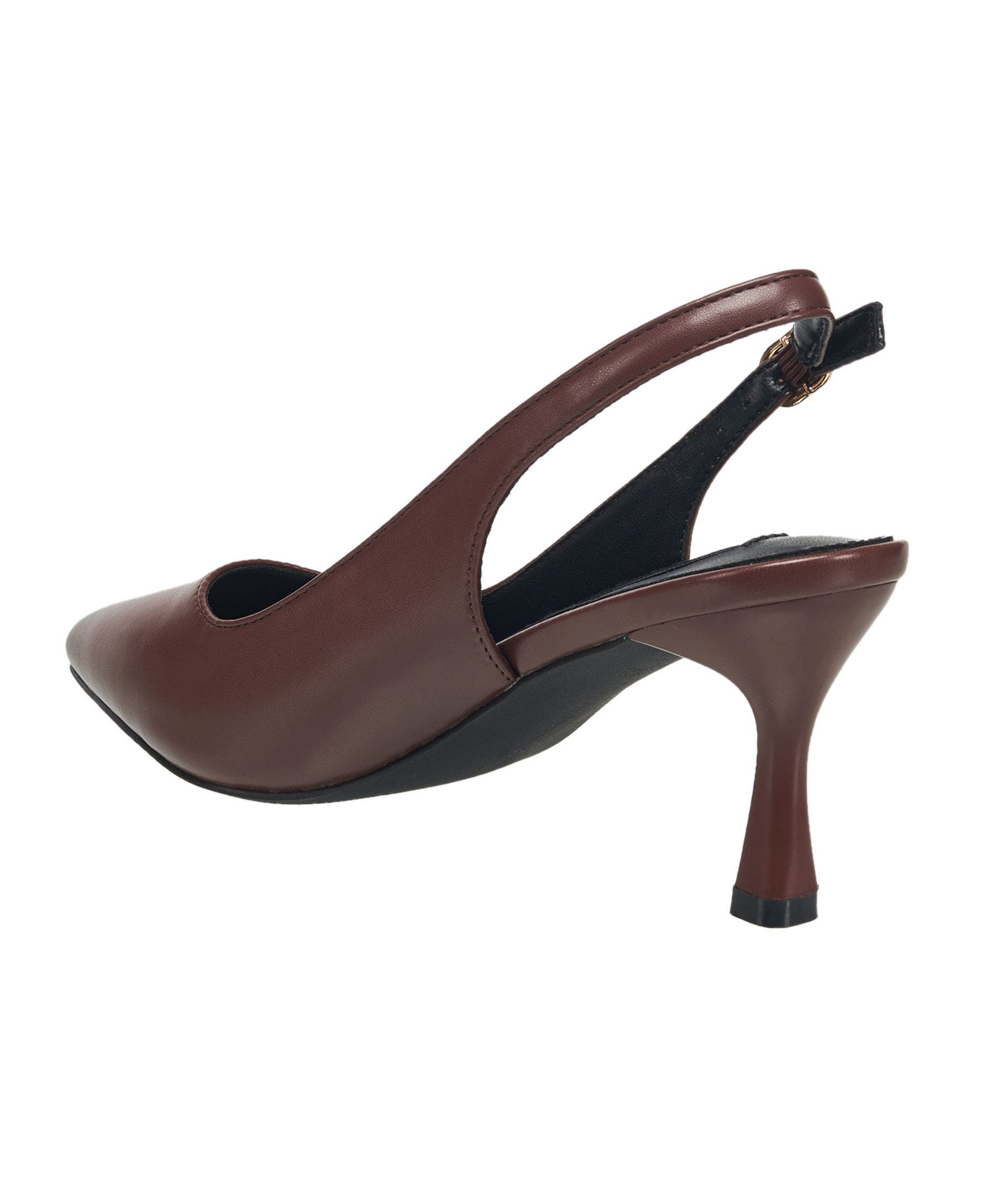 Brenna Kitten Heel, Alternate, color, Chocolate