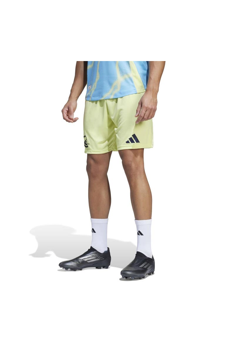 adidas Men's adidas  Yellow Philadelphia Union Away 2025 The Voltage Kit Authentic Shorts, Alternate, color, Yellow