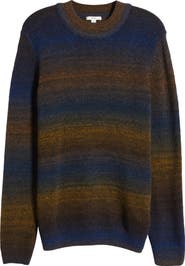 Brax Buddy Crewneck Long Sleeve Knit Virgin Wool Blend T-Shirt