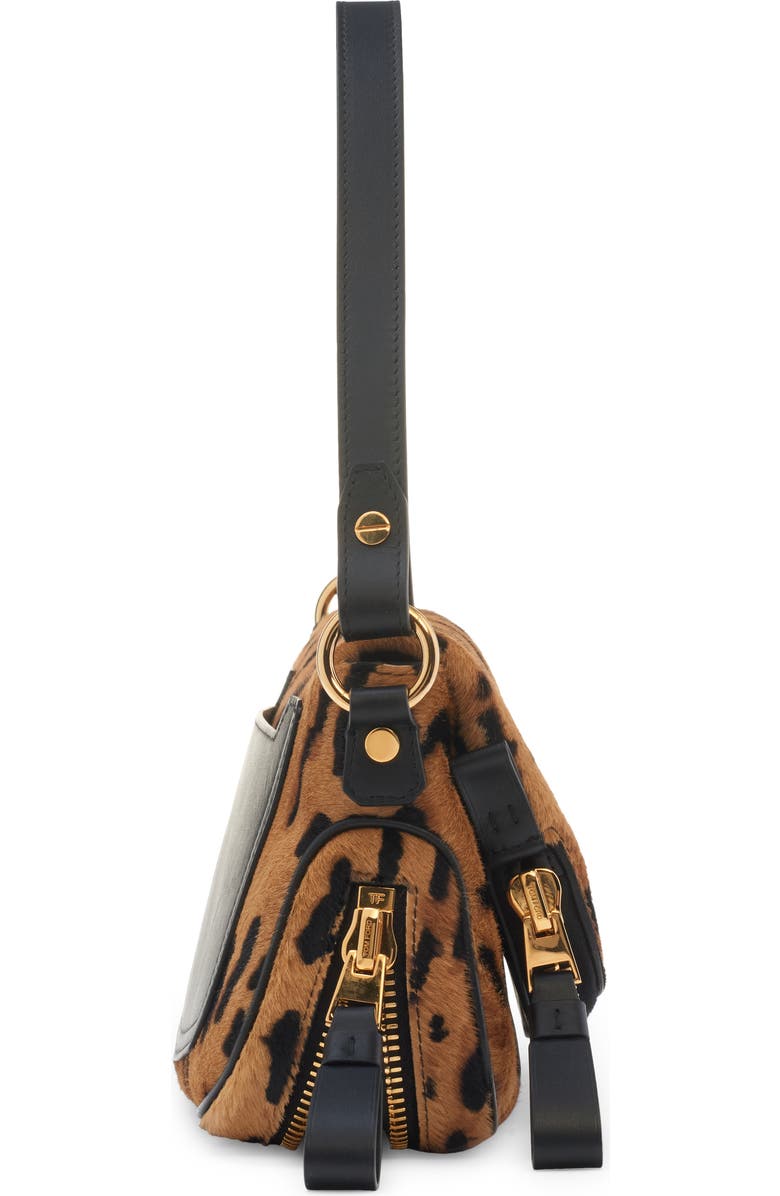 TOM FORD Jennifer Animal Spot Genuine Calf Hair East/West Crossbody Bag, Alternate, color,