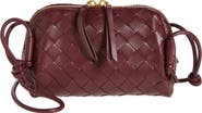 Bottega Veneta Mini Concert Intrecciato Leather Crossbody Bag