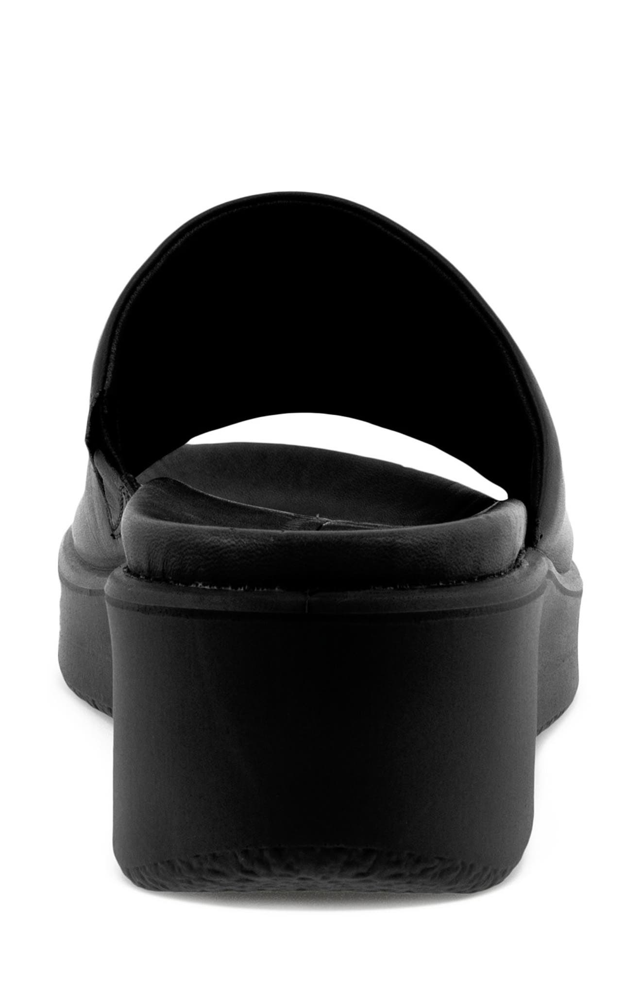 ECCO Flowt Wedge Slide Sandal, Alternate, color, 