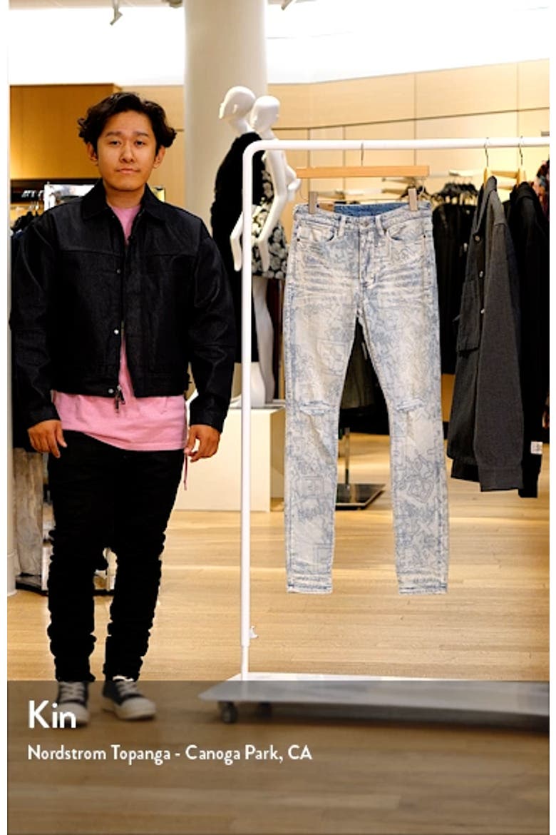 Van Winkle Stencil Legacy Ripped Skinny Jeans video