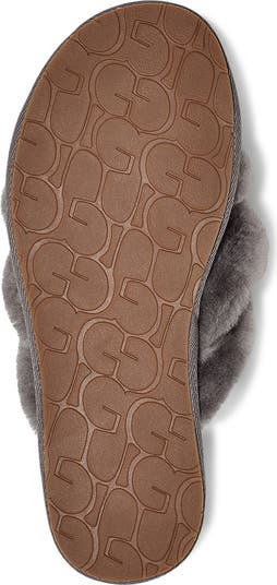 Scuffita Genuine Shearling Slide Slipper