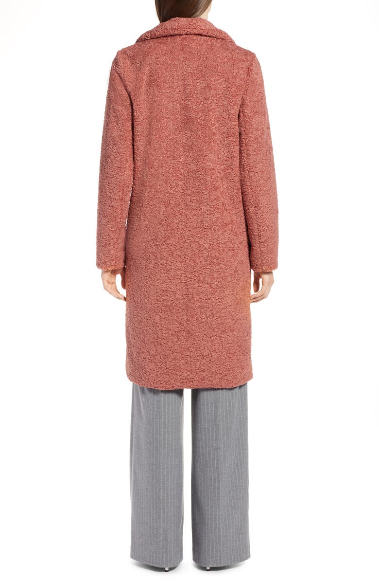 Halogen<sup>®</sup> Faux Fur Coat, Alternate, color, 