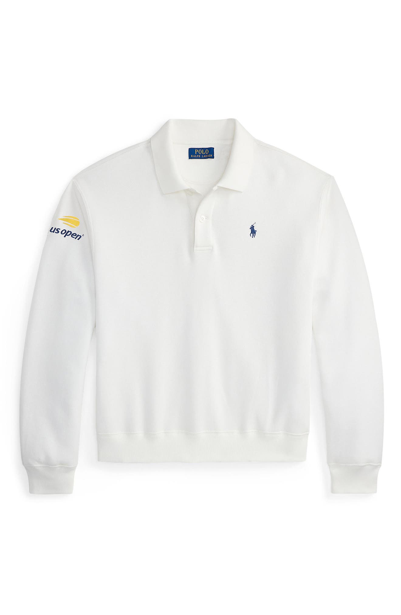 Polo Ralph Lauren US Open Arctic Fleece Long Sleeve Polo (Women