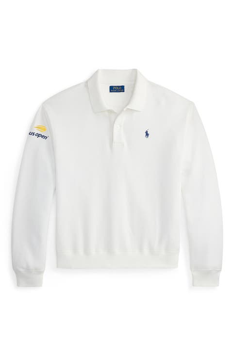 US Open Arctic Fleece Long Sleeve Polo