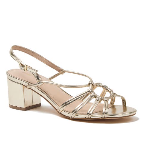 Pasadena Knotted Heel Sandals