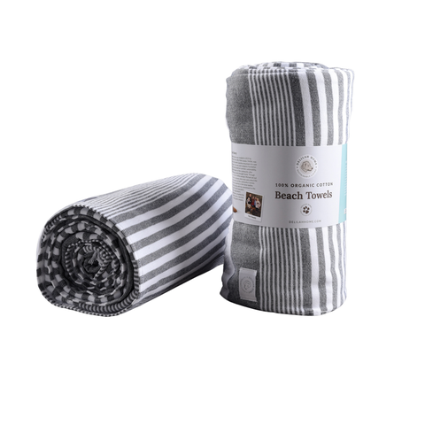 100 Organic Cotton Sunset Beach Towels