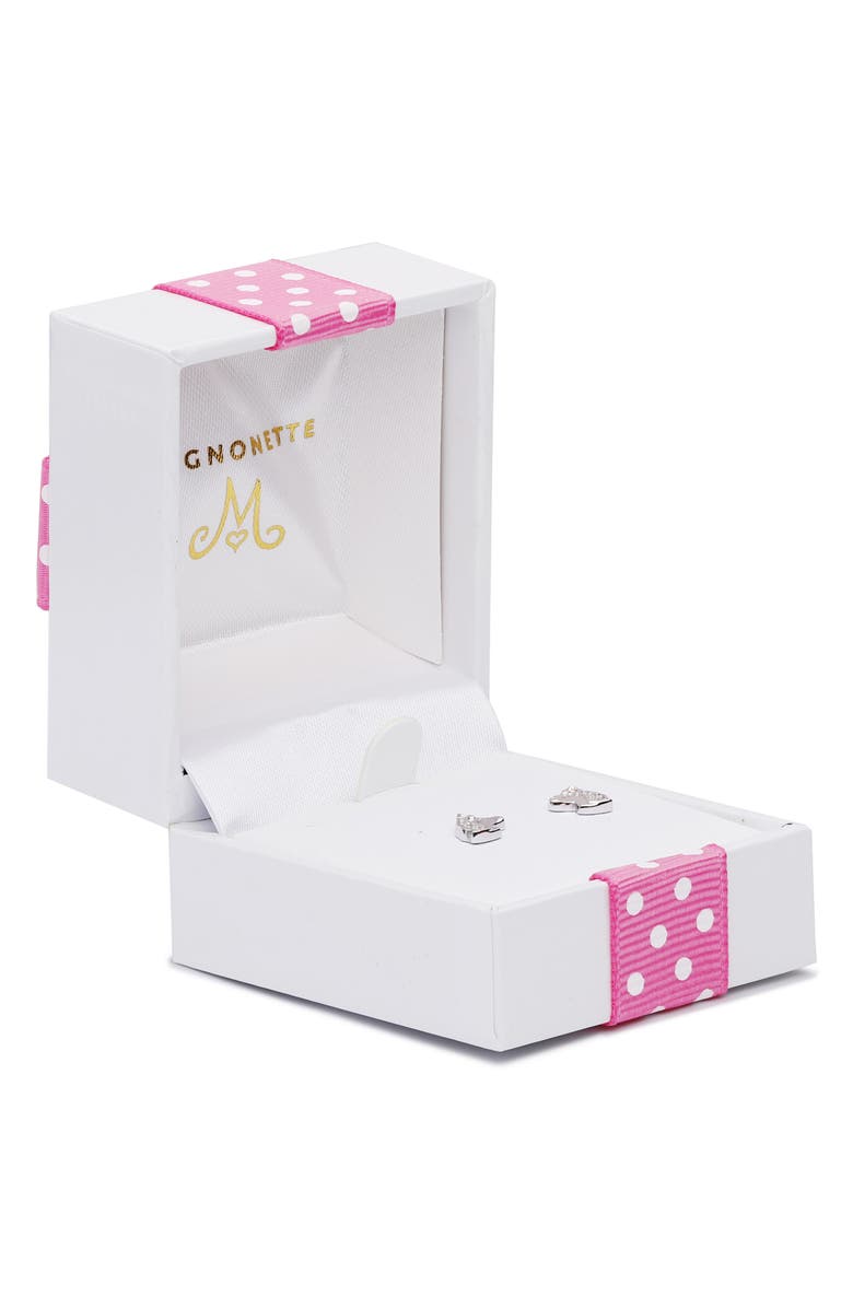 Mignonette Sterling Silver Unicorn Stud Earrings, Alternate, color, Silver