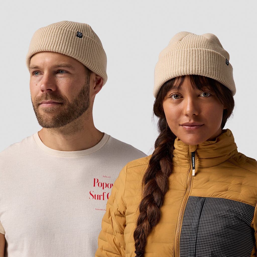 Backcountry Capra Rolled Beanie In Neutral